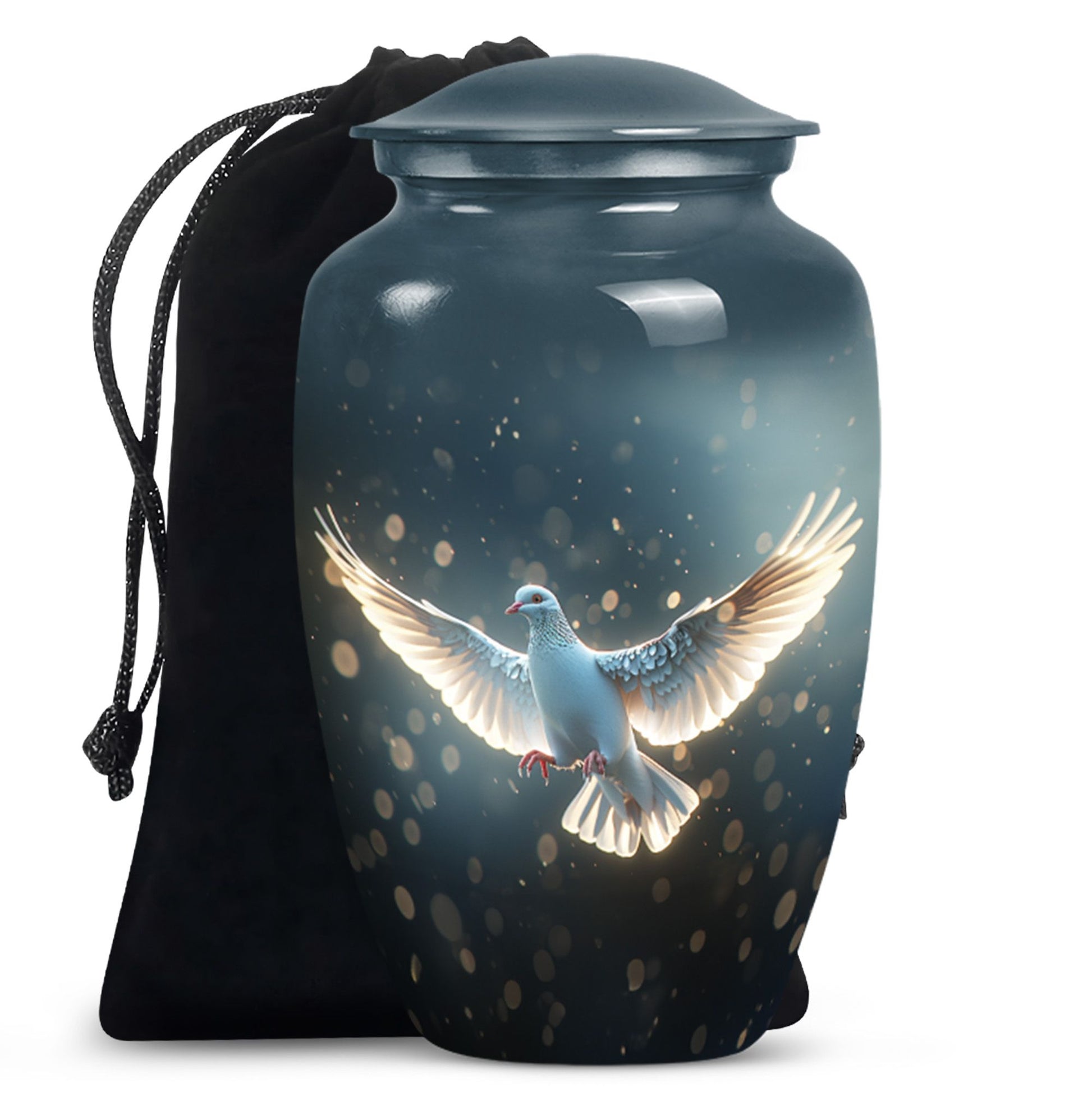 Dove Theme Large Urn 10 Inch