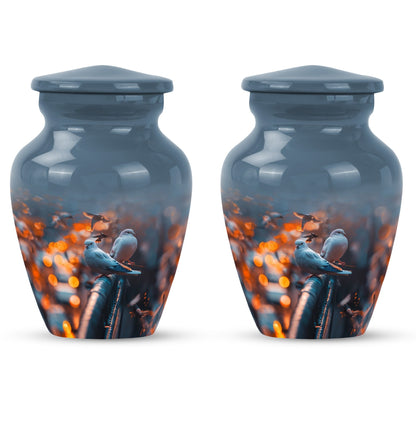 Classic 10-inch Dove memorial forever urn,