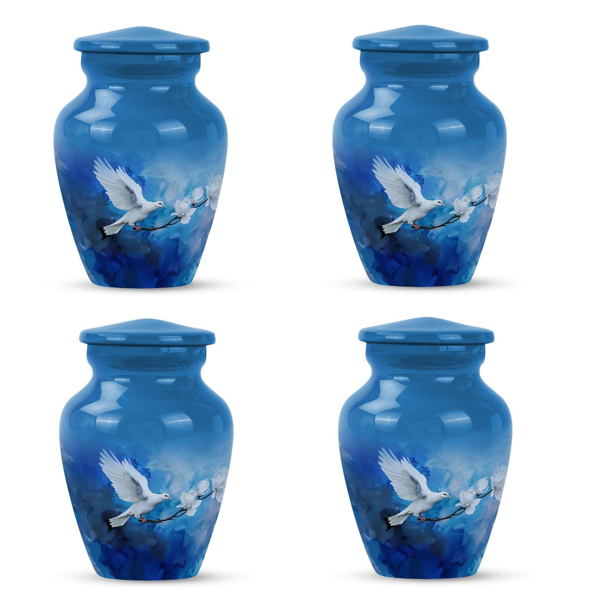 Dove Theme 3 Inch Keepsake Pack of 4