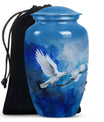 Dove Theme Large Urn 10 Inch