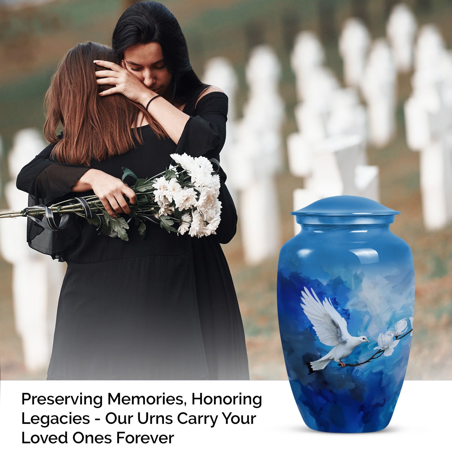 classic dove urn