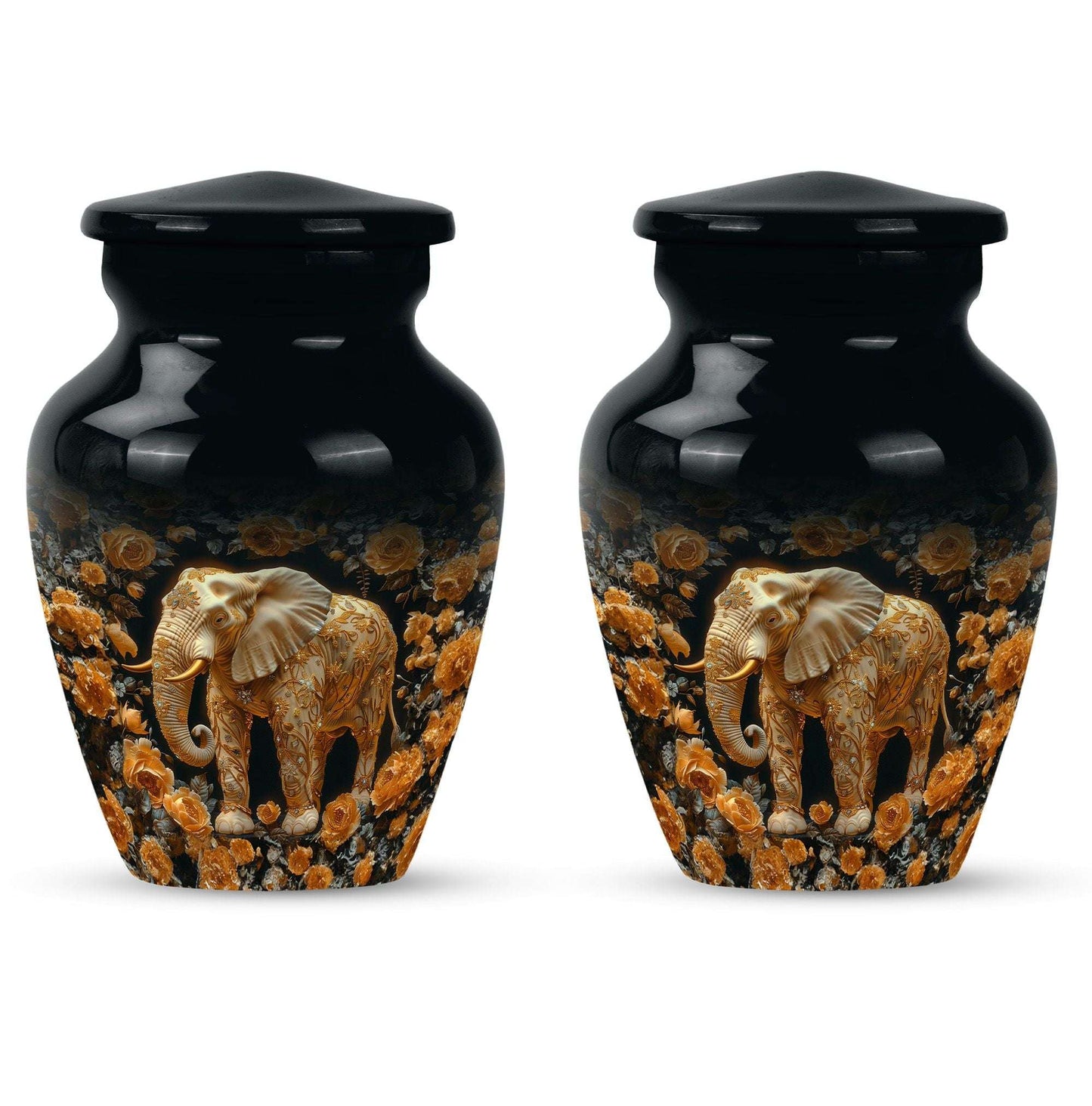 Elephant Theme 3 Inch Keepsake Pack of 2