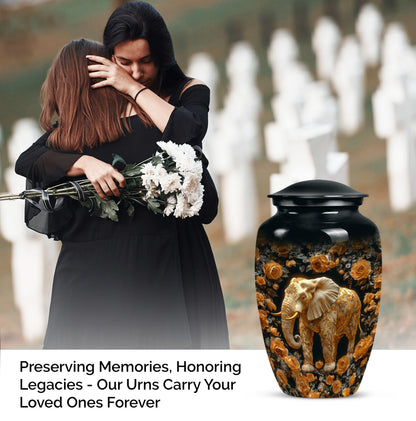 elephant urn for ashes