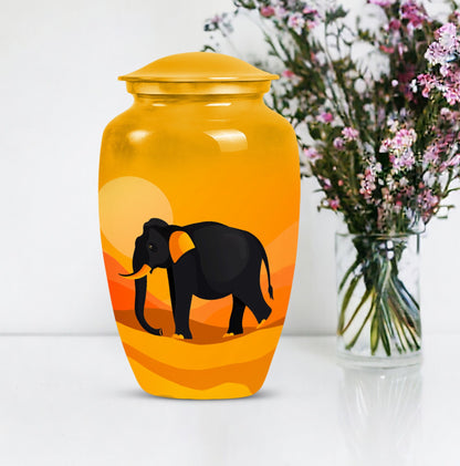  elephant urn,