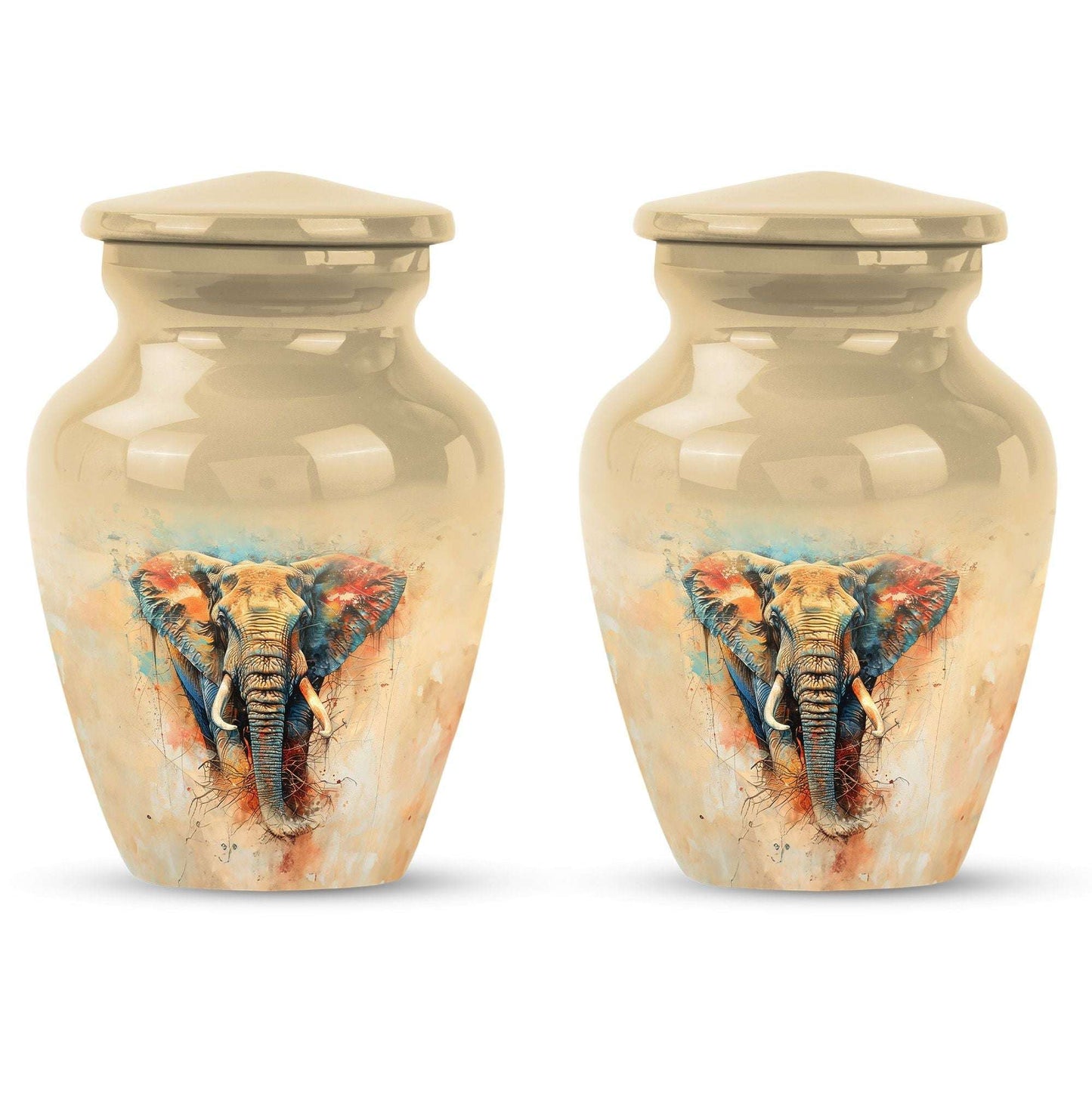 Elephant Theme 3 Inch Keepsake Pack of 2