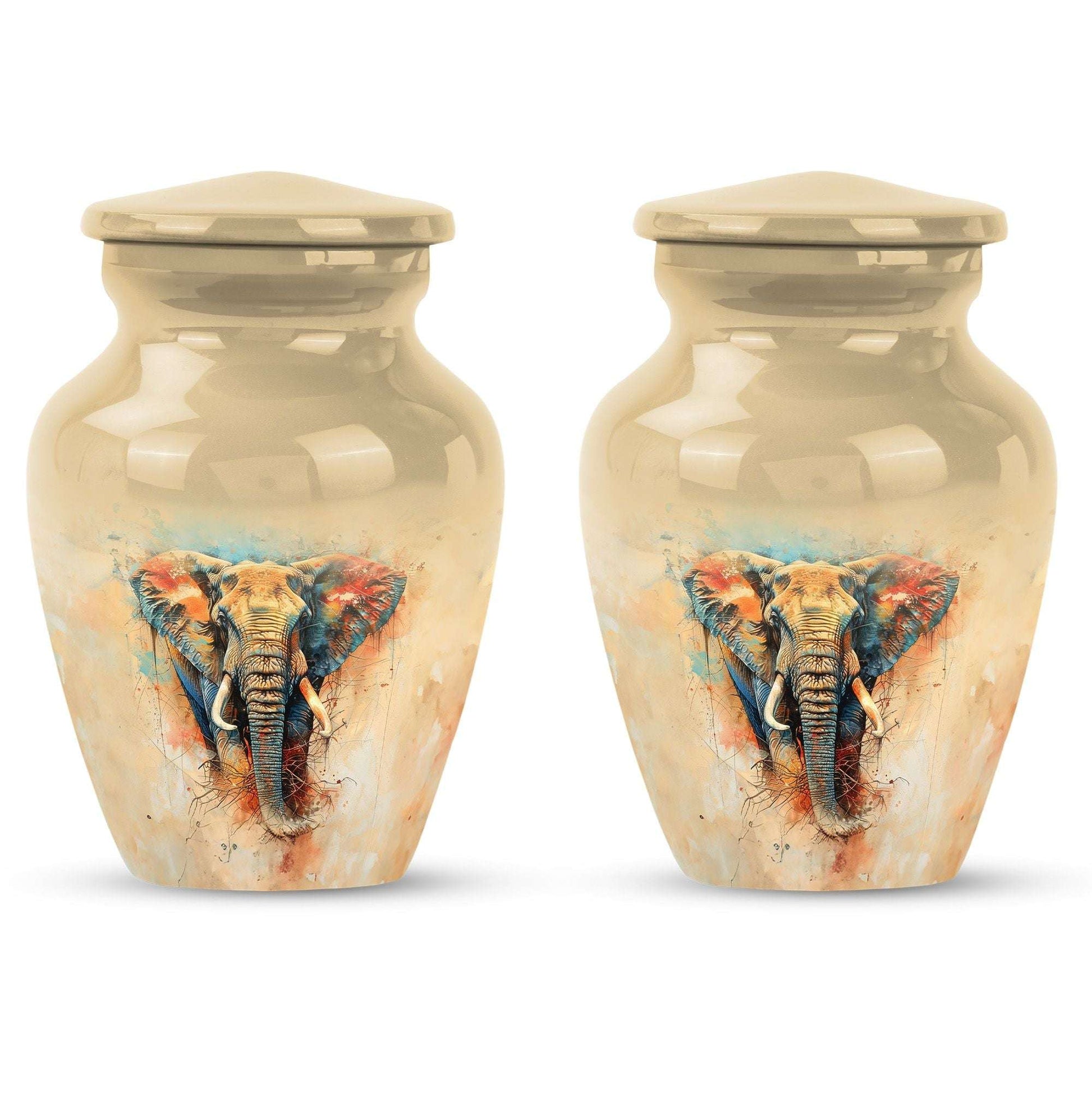 Elephant Theme 3 Inch Keepsake Pack of 2