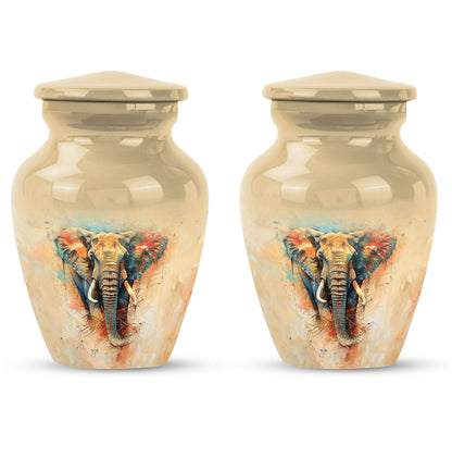 Elephant Theme 3 Inch Keepsake Pack of 2
