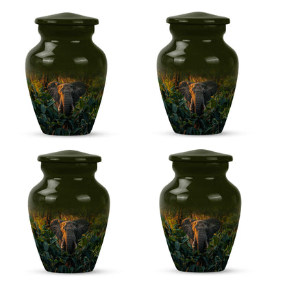 Classic 10-inch elephant urn for burial,