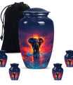 elephant urn for men's ashes