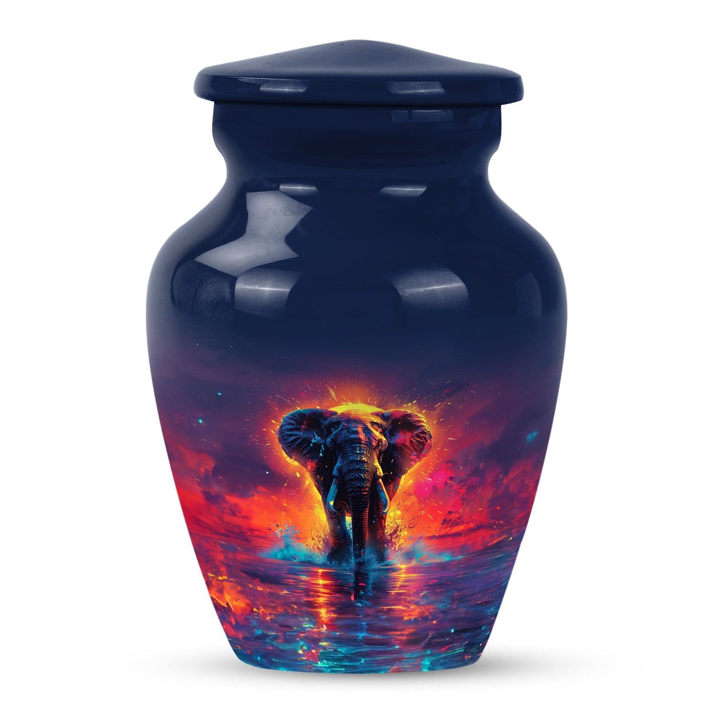 elephant urn for men's ashes