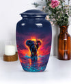 elephant urn for men's ashes