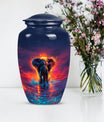 elephant urn for men's ashes