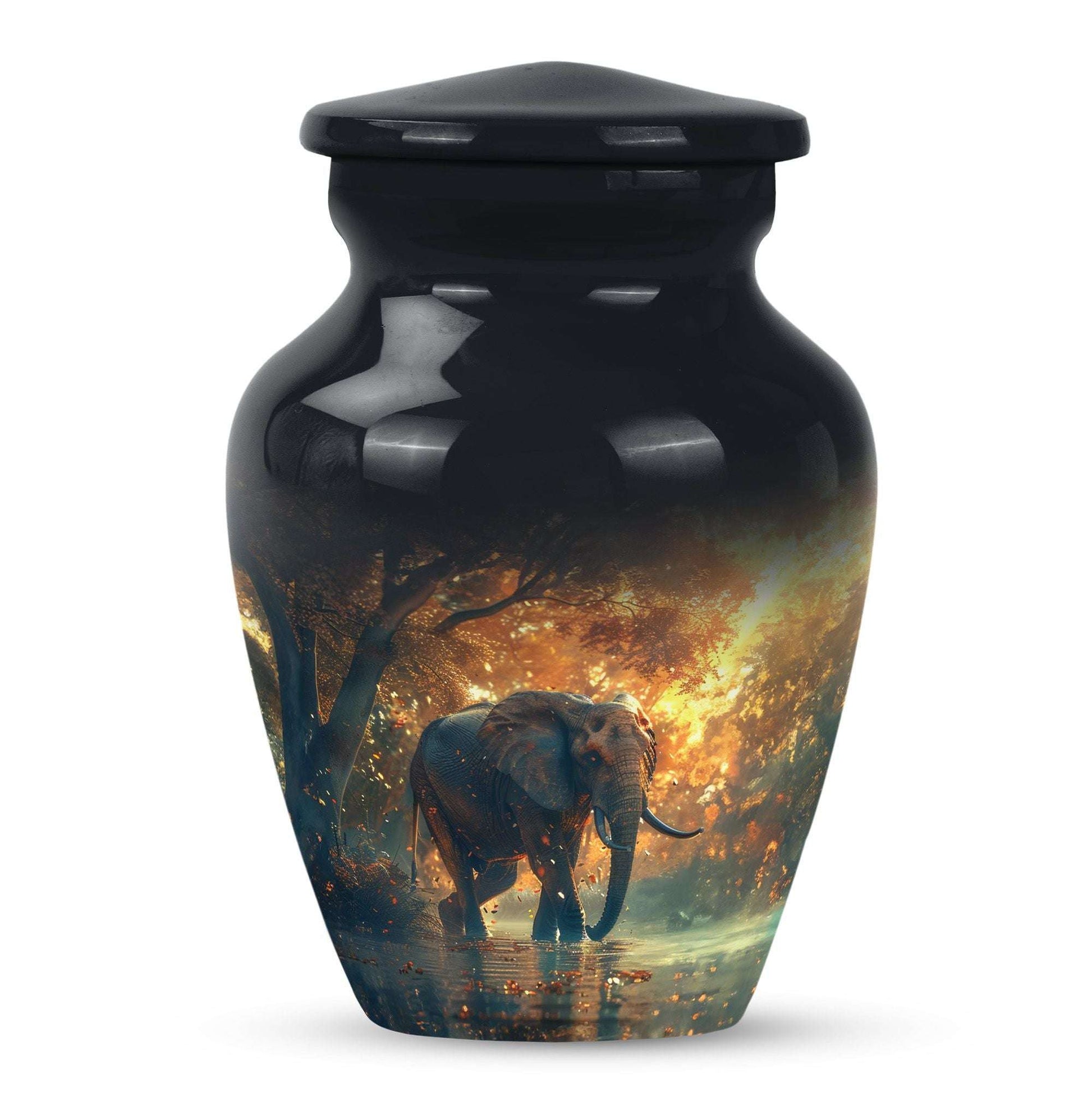 elephant urn