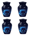  Butterfly Bear Urn for dad, Aluminium Cremation Urn