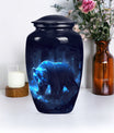  Butterfly Bear Urn for dad, Aluminium Cremation Urn