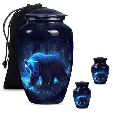 Large Urn with 2 Mini Urn