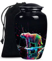 bear urn, large memorial urn for ashes, 