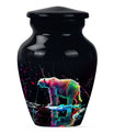 bear urn, large memorial urn for ashes, 