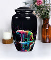 bear urn, large memorial urn for ashes, 