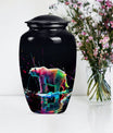 bear urn, large memorial urn for ashes, 