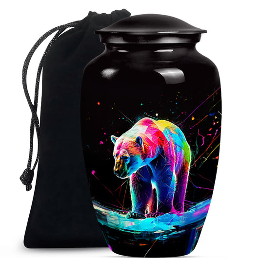 bear urn for cremation ashes