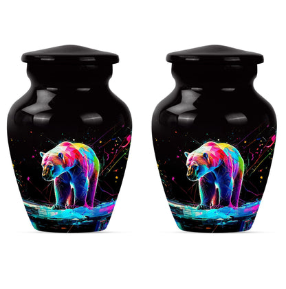 bear urn for cremation ashes