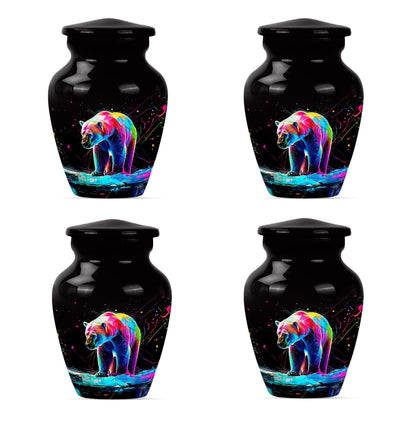 bear urn for cremation ashes