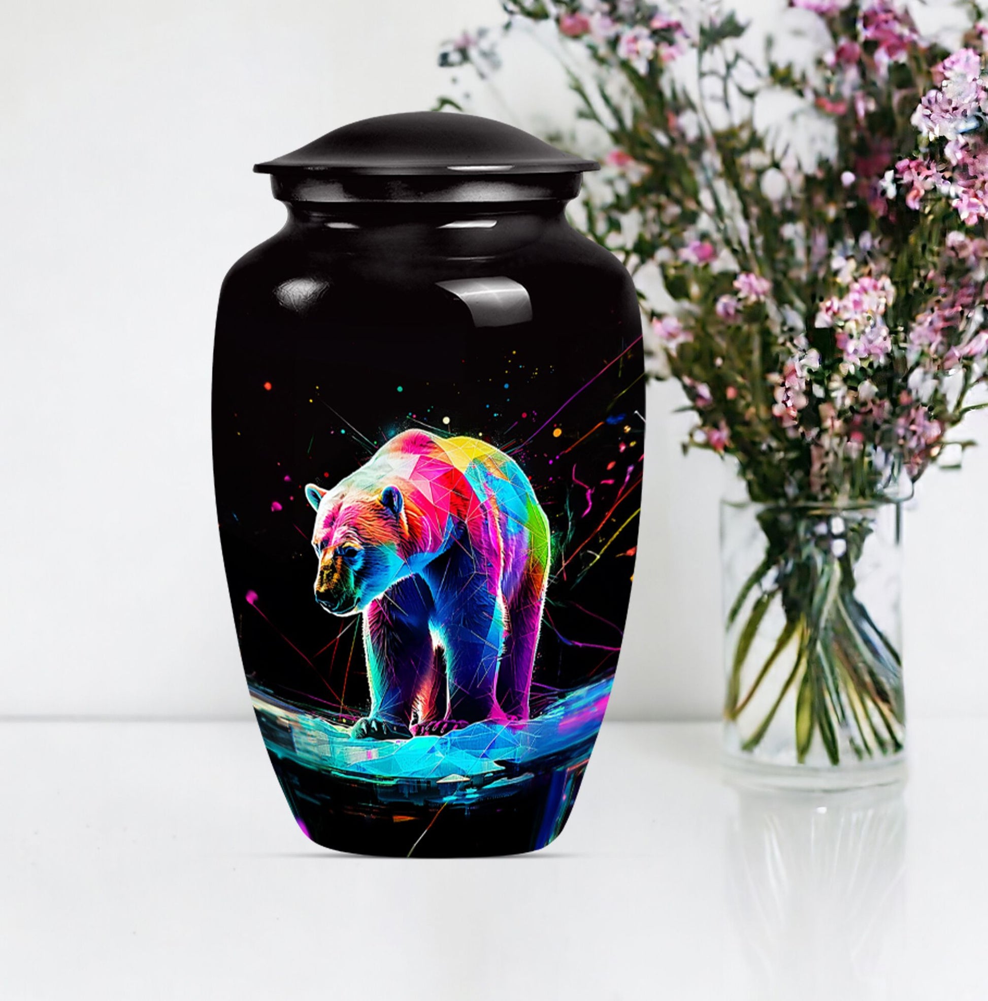bear urn for cremation ashes