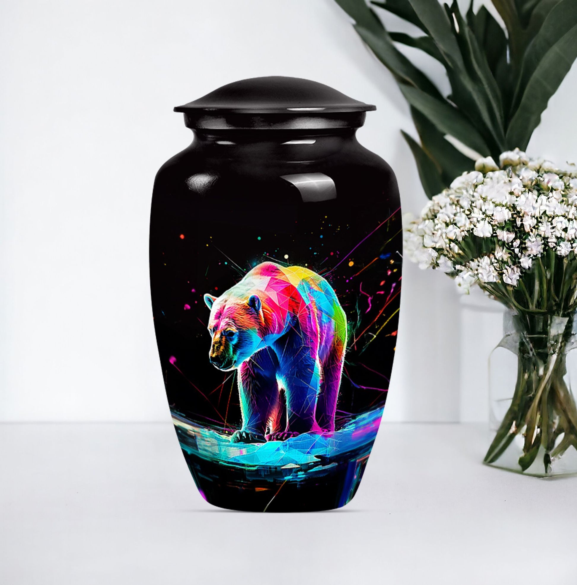bear urn for cremation ashes