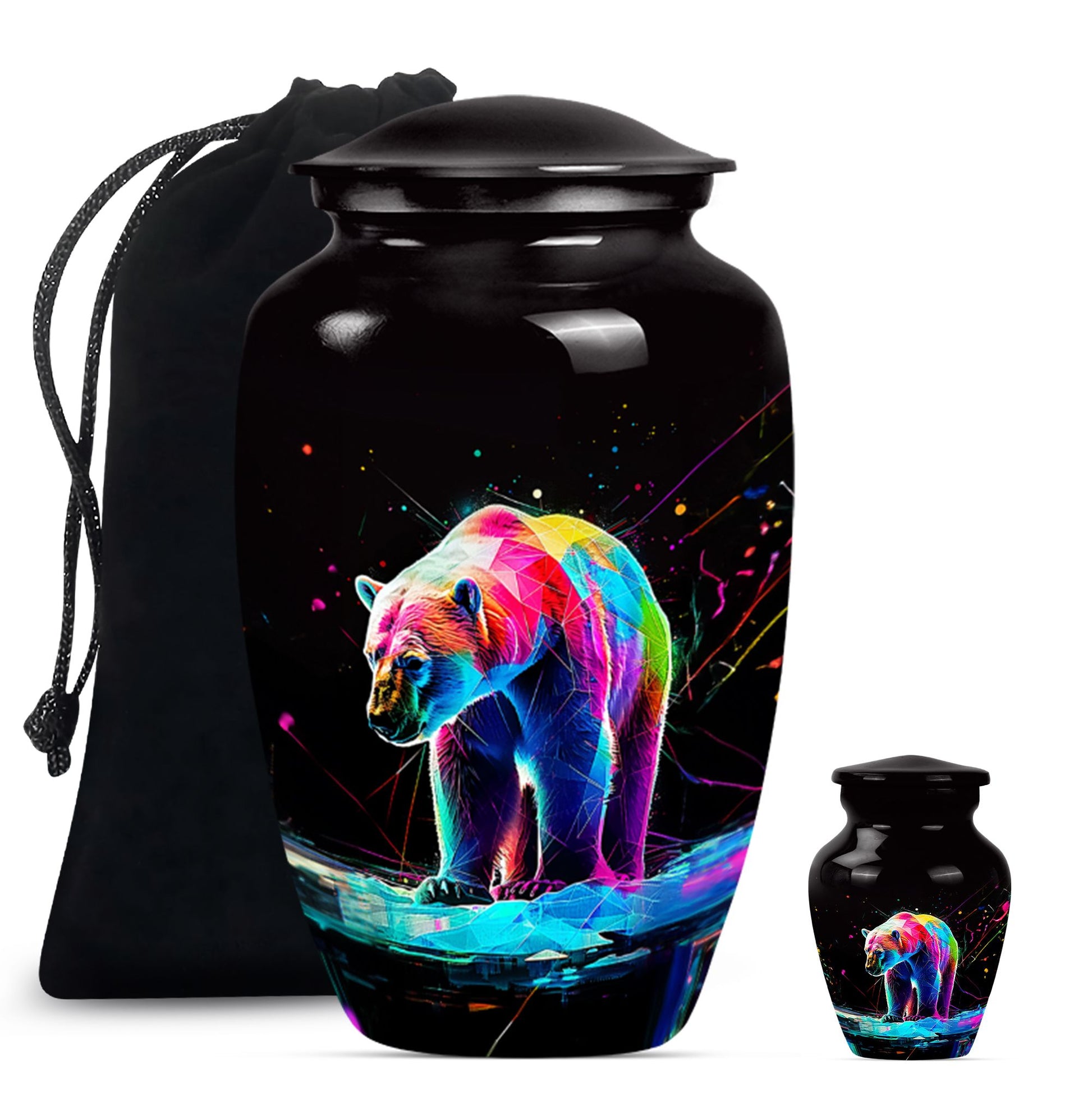 bear urn for cremation ashes