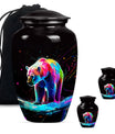 bear urn for cremation ashes