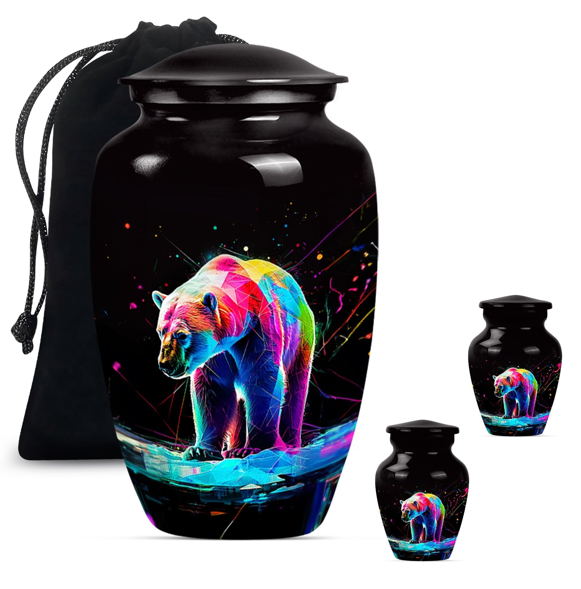 bear urn for cremation ashes