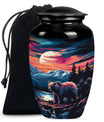 Bear Theme Large Urn 10 Inch