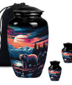 Bear Theme Large Urn With 2 Keepsake Urn
