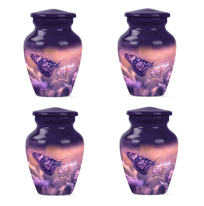 Butterfly Theme 3 Inch Keepsake Pack of 4