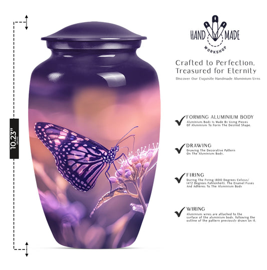  butterfly urn for adult male ashes