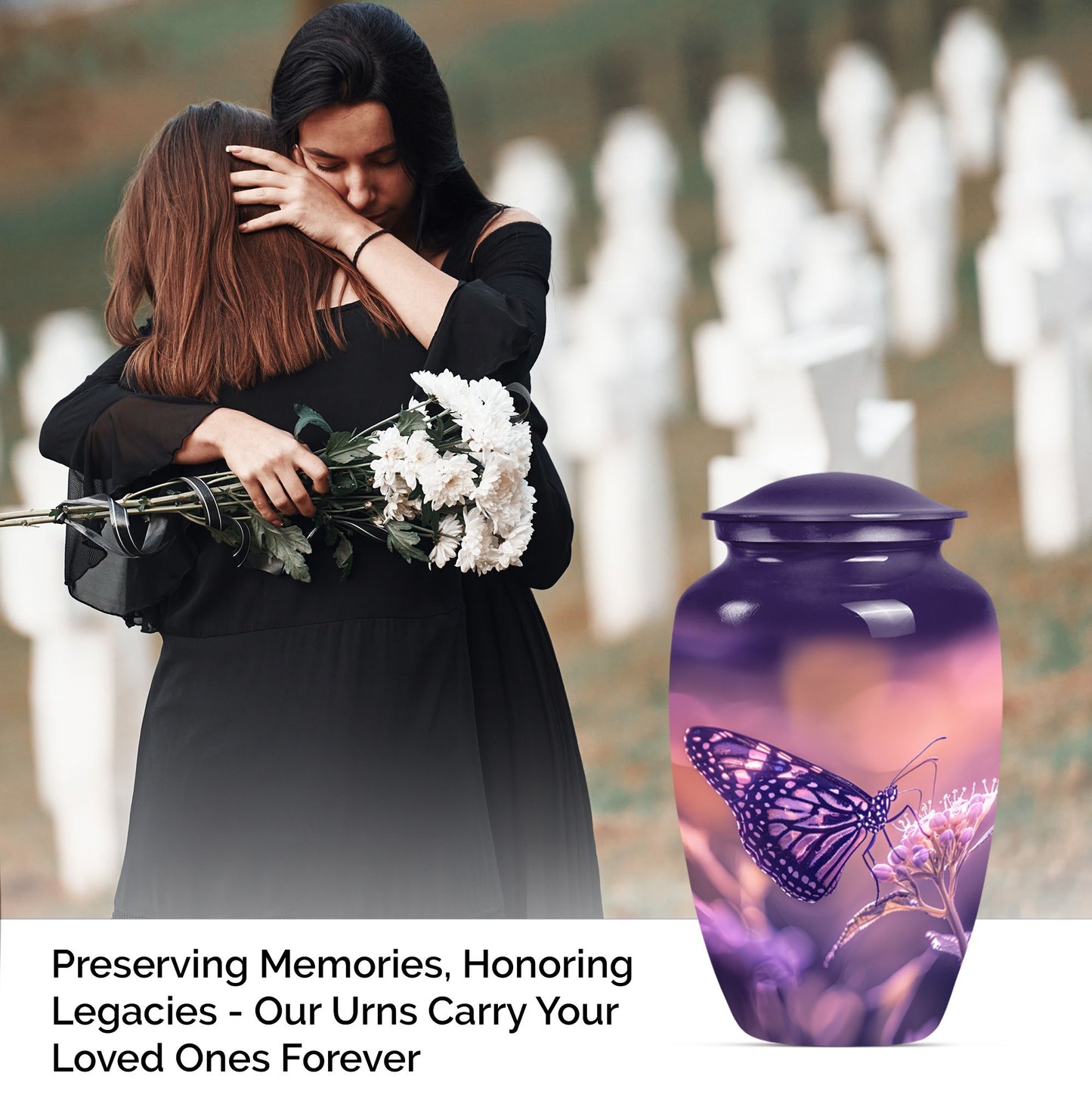  butterfly urn for adult male ashes