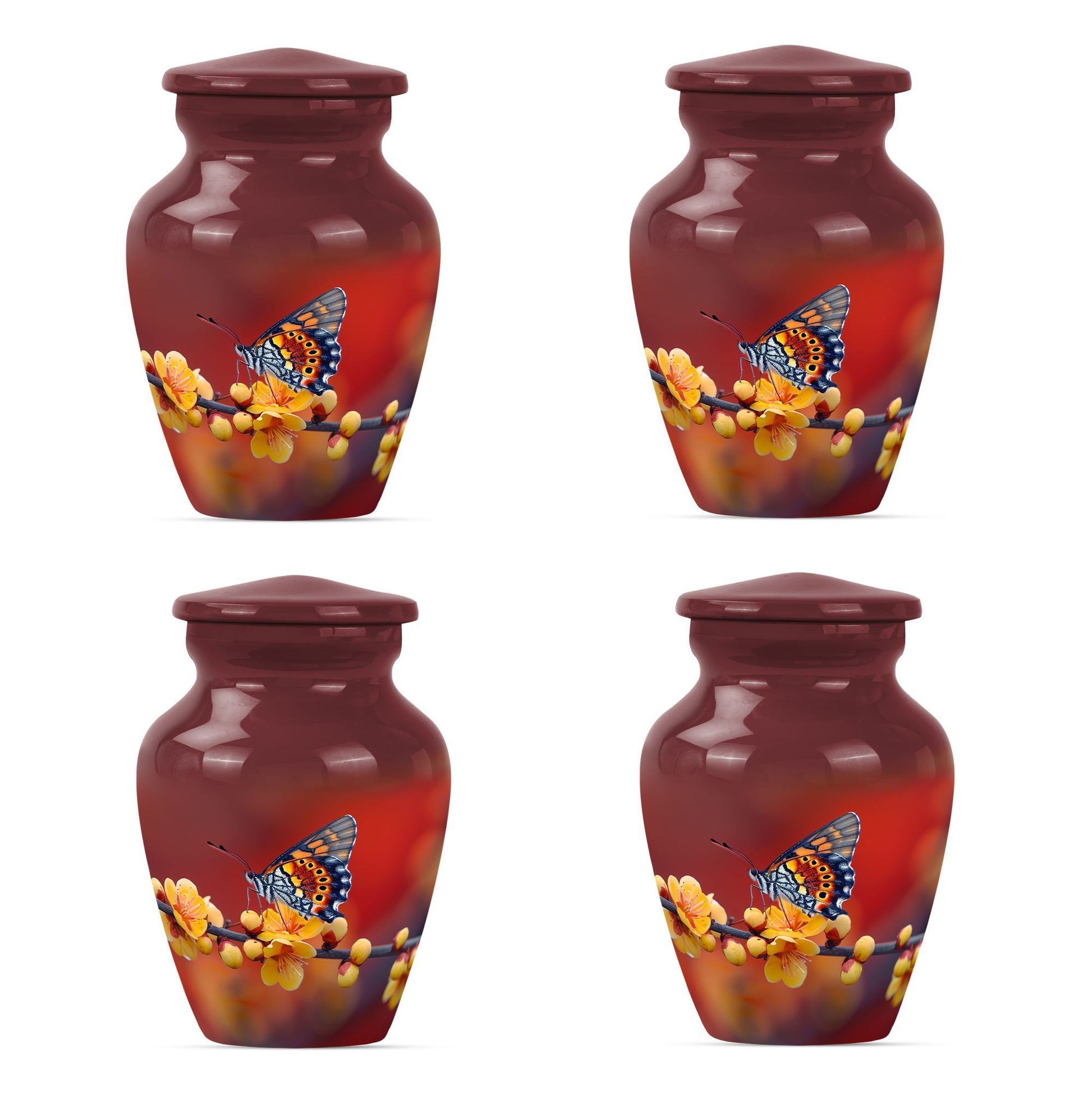 butterfly urn for human ashes