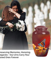 butterfly urn for human ashes