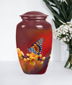butterfly urn for human ashes