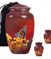 butterfly urn for human ashes