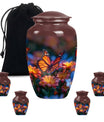 classic butterfly-themed urn for human ashes