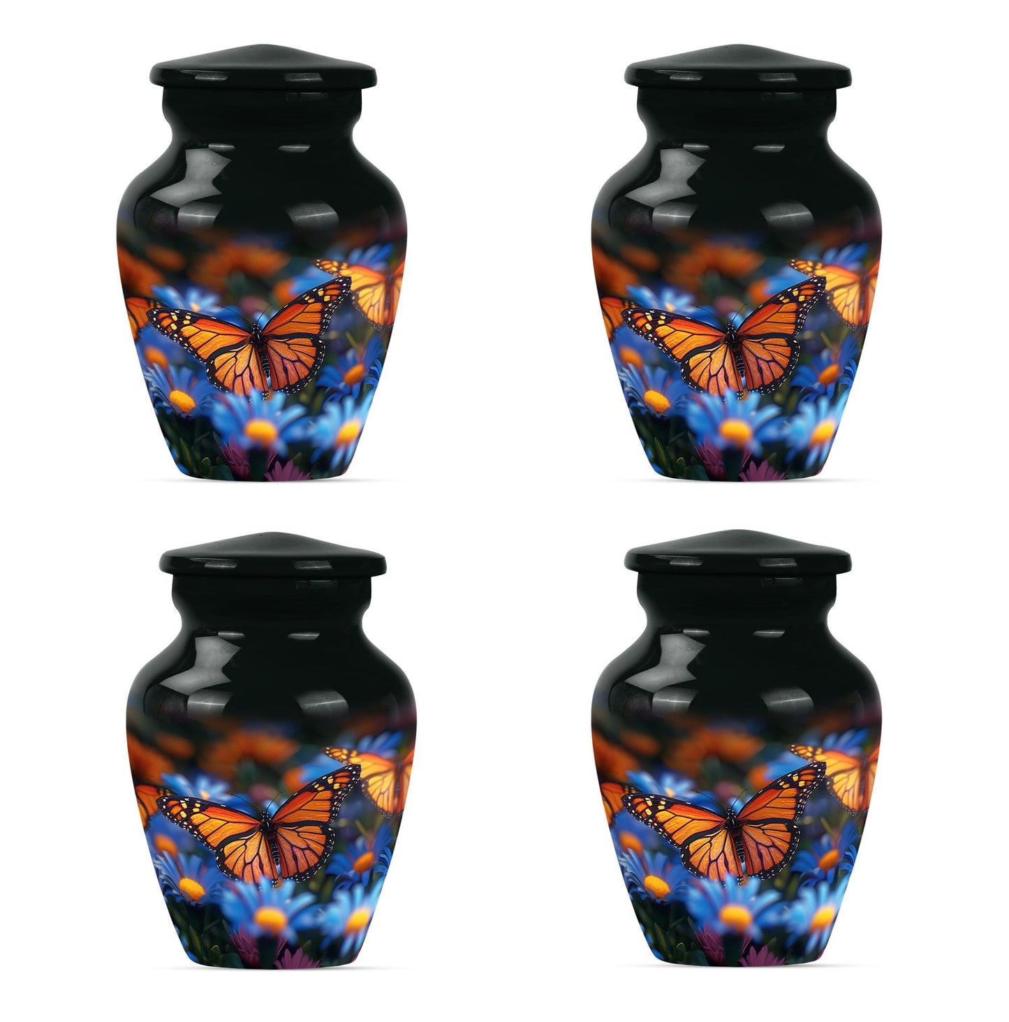  large memorial urn customizable with engraved names