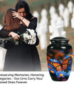  large memorial urn customizable with engraved names