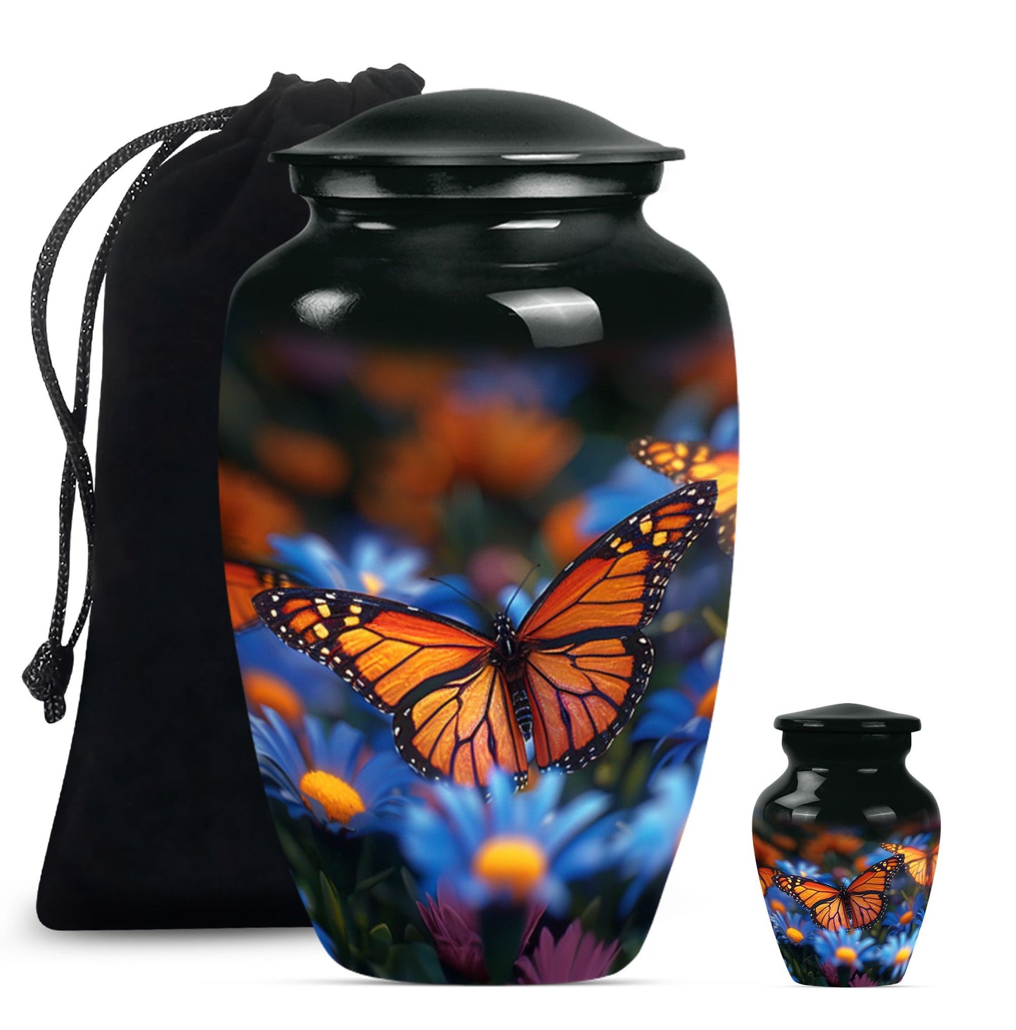  large memorial urn customizable with engraved names