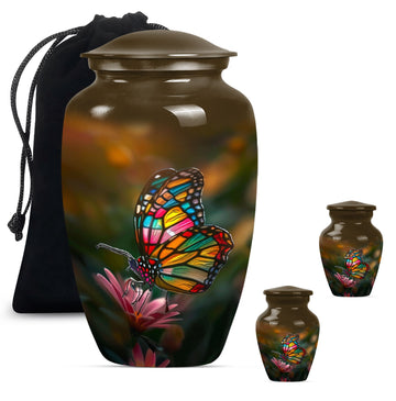 Large Urn with 2 Mini Urn