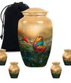 butterfly cremation urn.