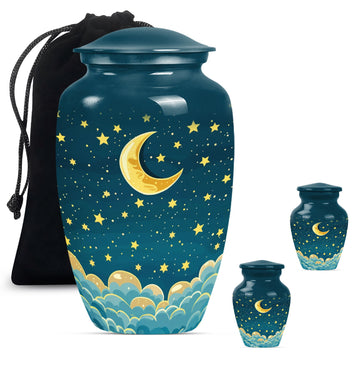 Large Urn with 2 Mini Urn