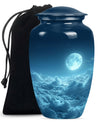  clouds urn with butterfly theme for adult human ashes