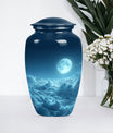  clouds urn with butterfly theme for adult human ashes